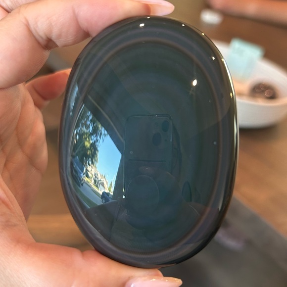 Rainbow Obsidian Palm Stone - Picture 3 of 3